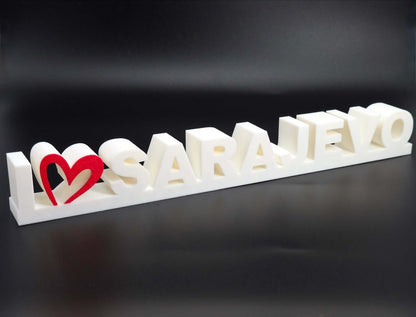 I Love Sarajevo in 3D